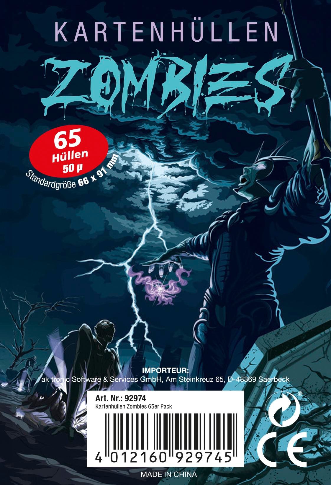 Kartenhüllen Zombies 65er Pack