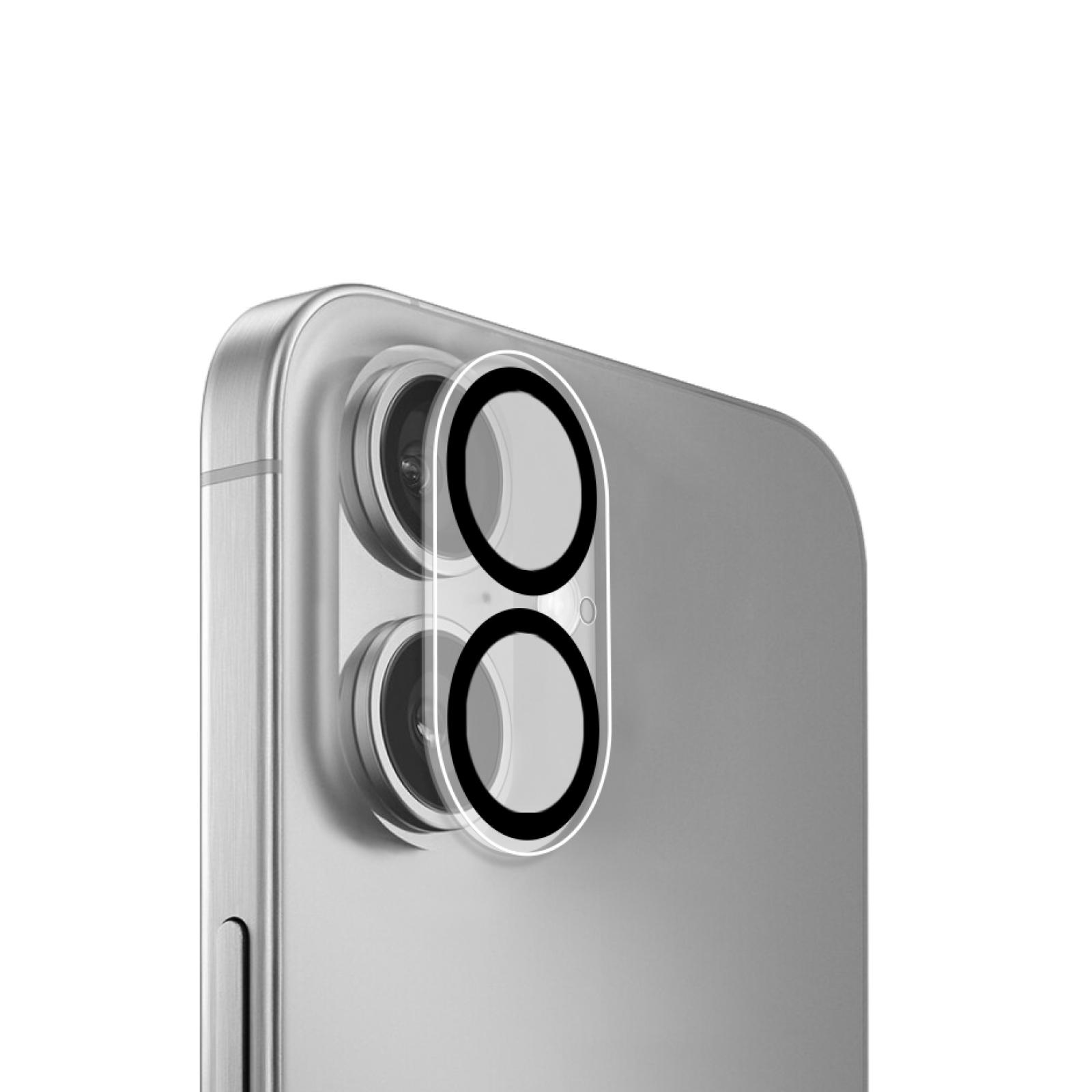 Gehärtetes Schutzglas für iPhone 17/16, Transparent