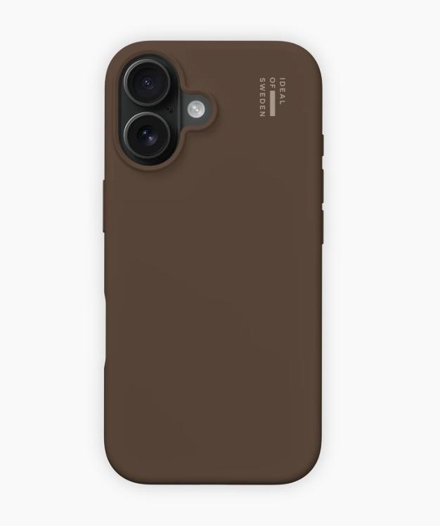 Silicone Case Magsafe iPhone 16 Mocha Mousse Handyhülle