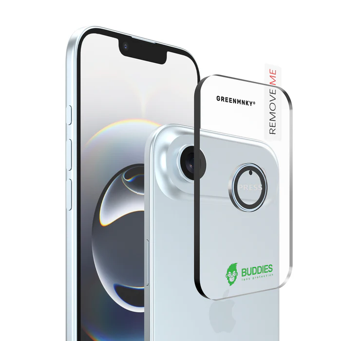 BUDDIES for iPhone 17 Air (Blue) Schutzglas