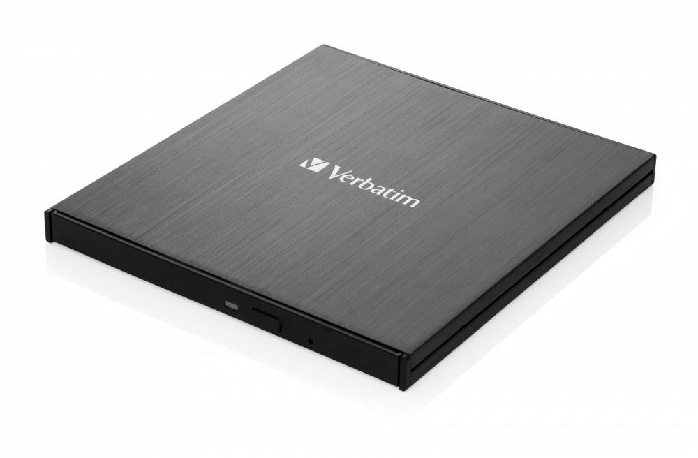 Verbatim Externer Slimline Blu-ray-Brenner USB 3.1 GEN 1 mit USB-C-Anschluss