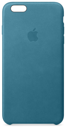 iPhone 6s Plus Leder Case marineblau