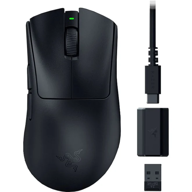 DeathAdder V3 HyperSpeed, Schwarz Gaming-Maus
