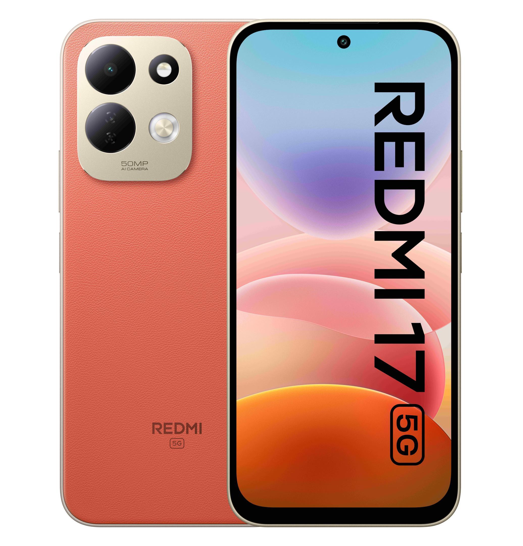 Redmi 17 5G 4GB + 256GB Vivid Orange Smartphone