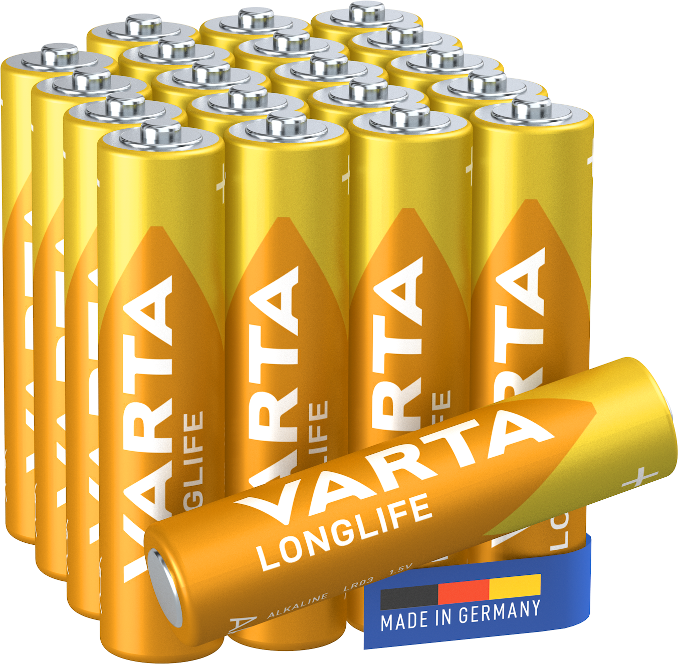 Longlife AAA 20er Blister Batterien