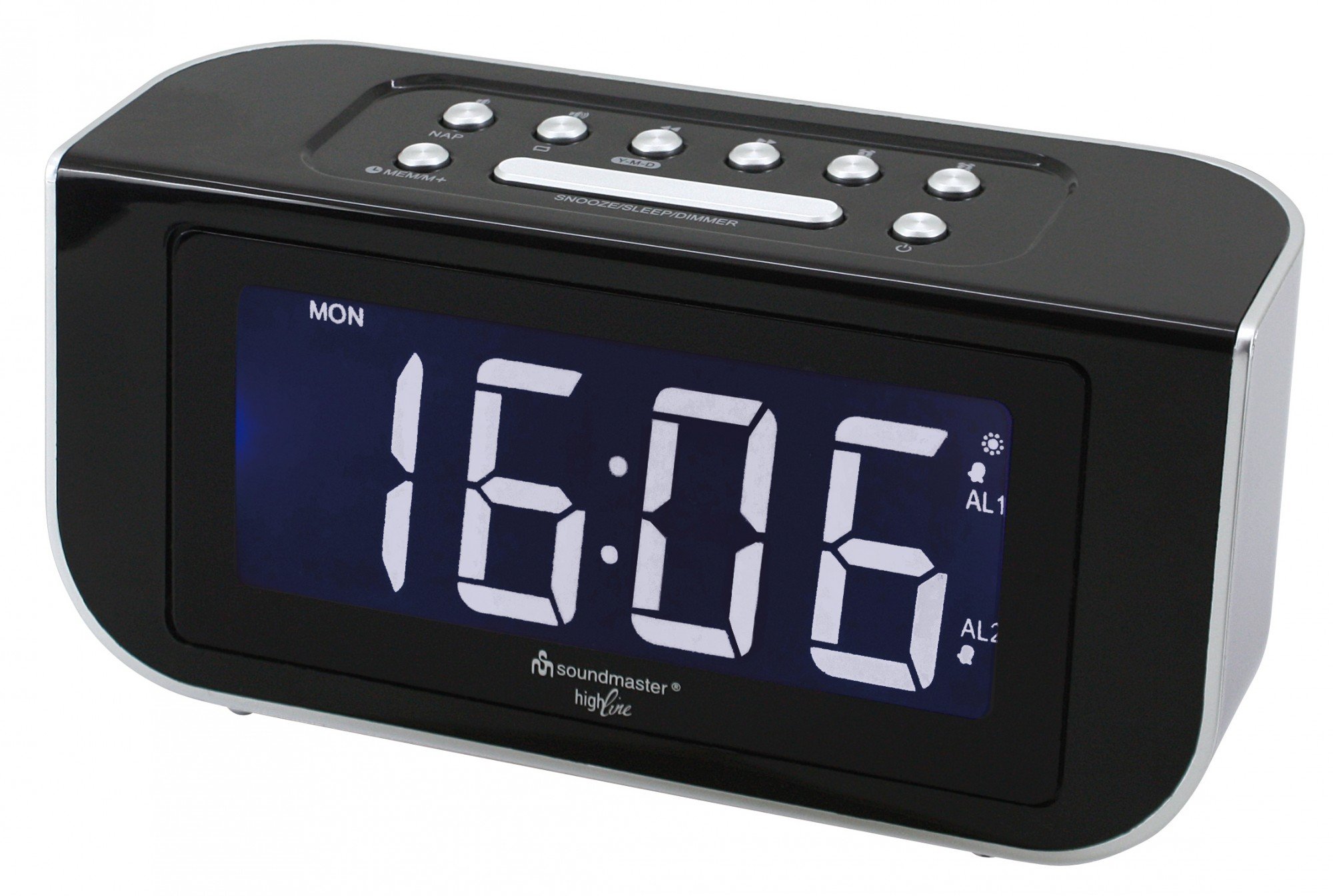 FUR 4005 schwarz Radiowecker