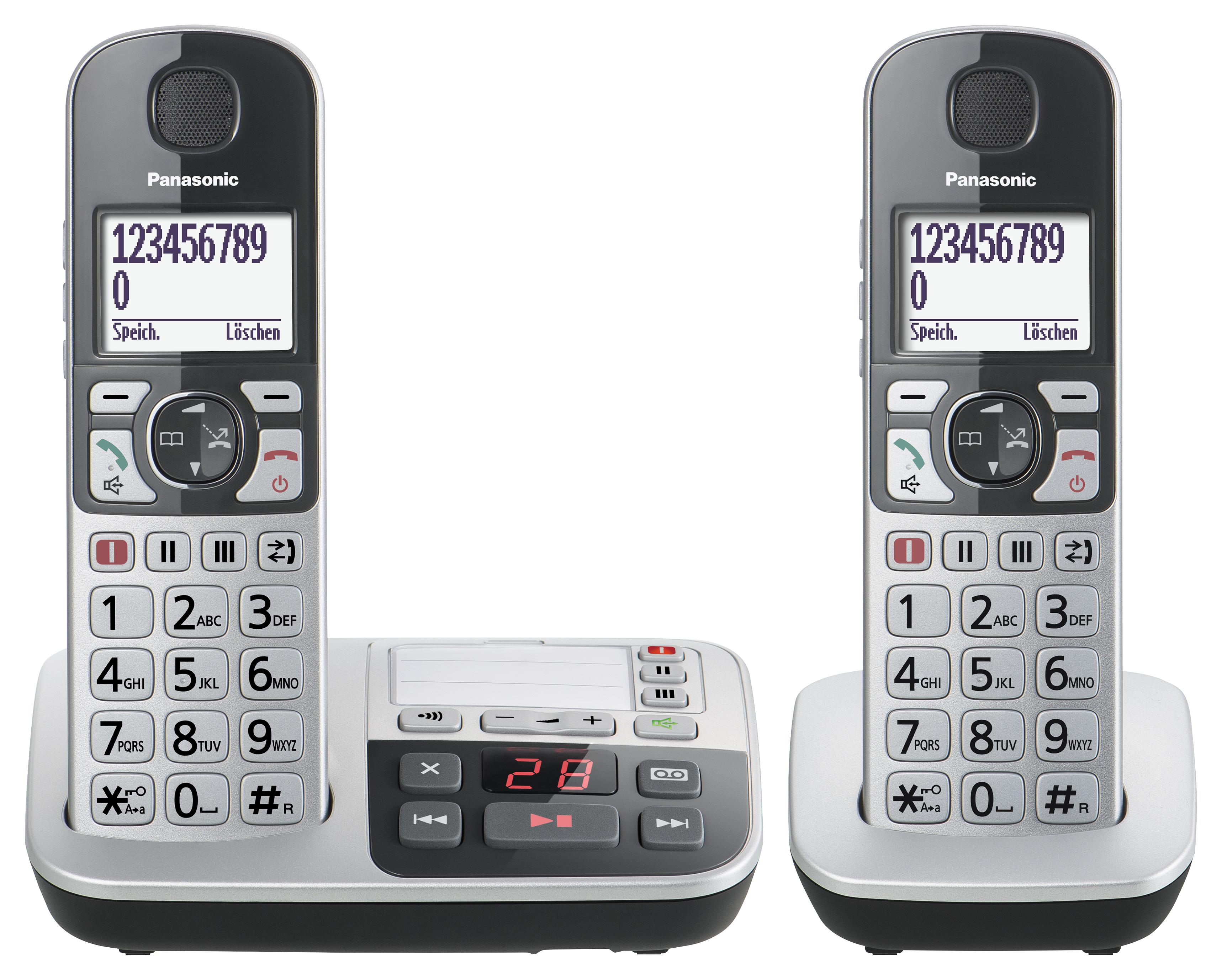 KX-TGE 522GS silber Schnurloses Telefon