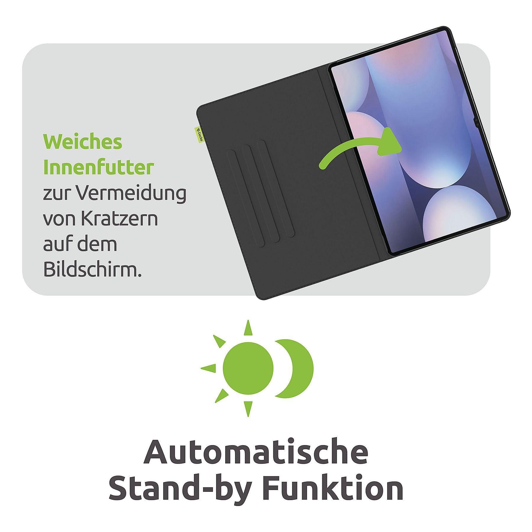 Tablet-Hülle Gecko-Hülle für Samsung S10 FE+ - Cactus Black