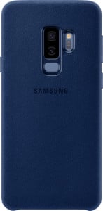 Alcantara Cover EF-XG965 für Galaxy S9+, blau