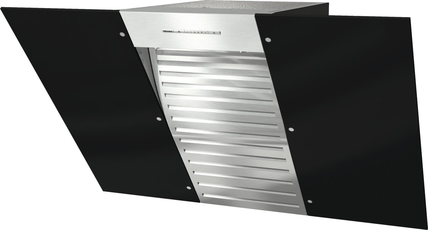 DA 6096 W obsidianschwarz Dunstabzugshaube
