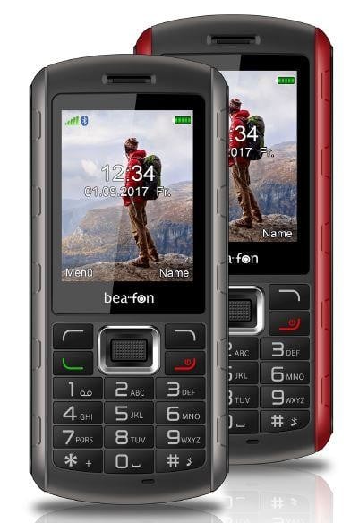 AL560 schwarz/silber Handy