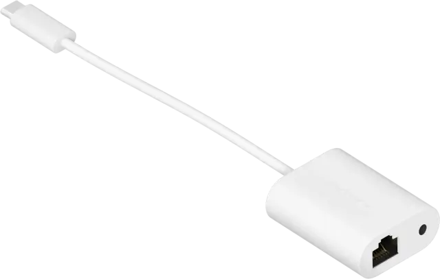 USB-C Kombinationsadapter Weiß
