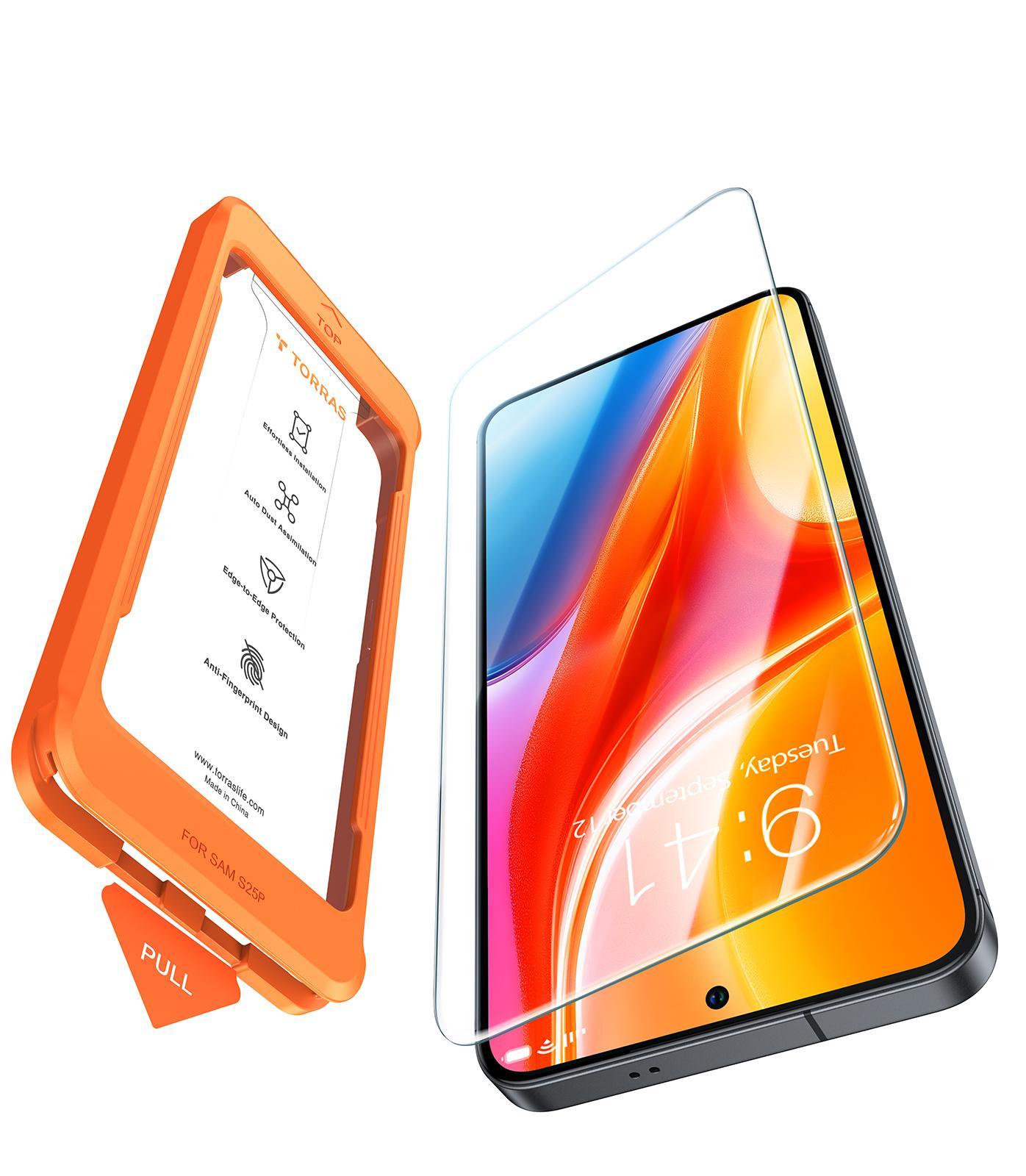 Install Master(1 pack) für S25 Clear Schutzglas