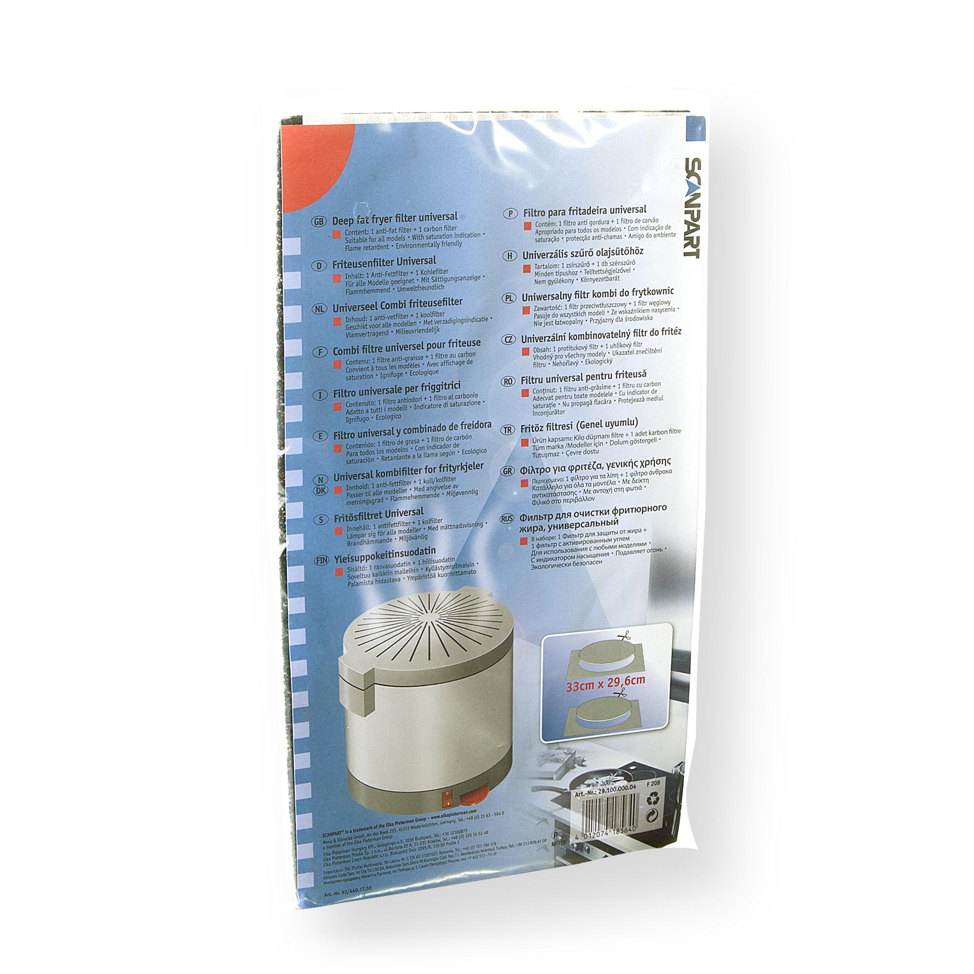 2910000004 (57408) Friteusenfilter