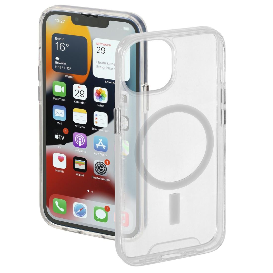 Cover "MagCase Safety" für Apple iPhone 13, Transparent (00172391) Handyhülle