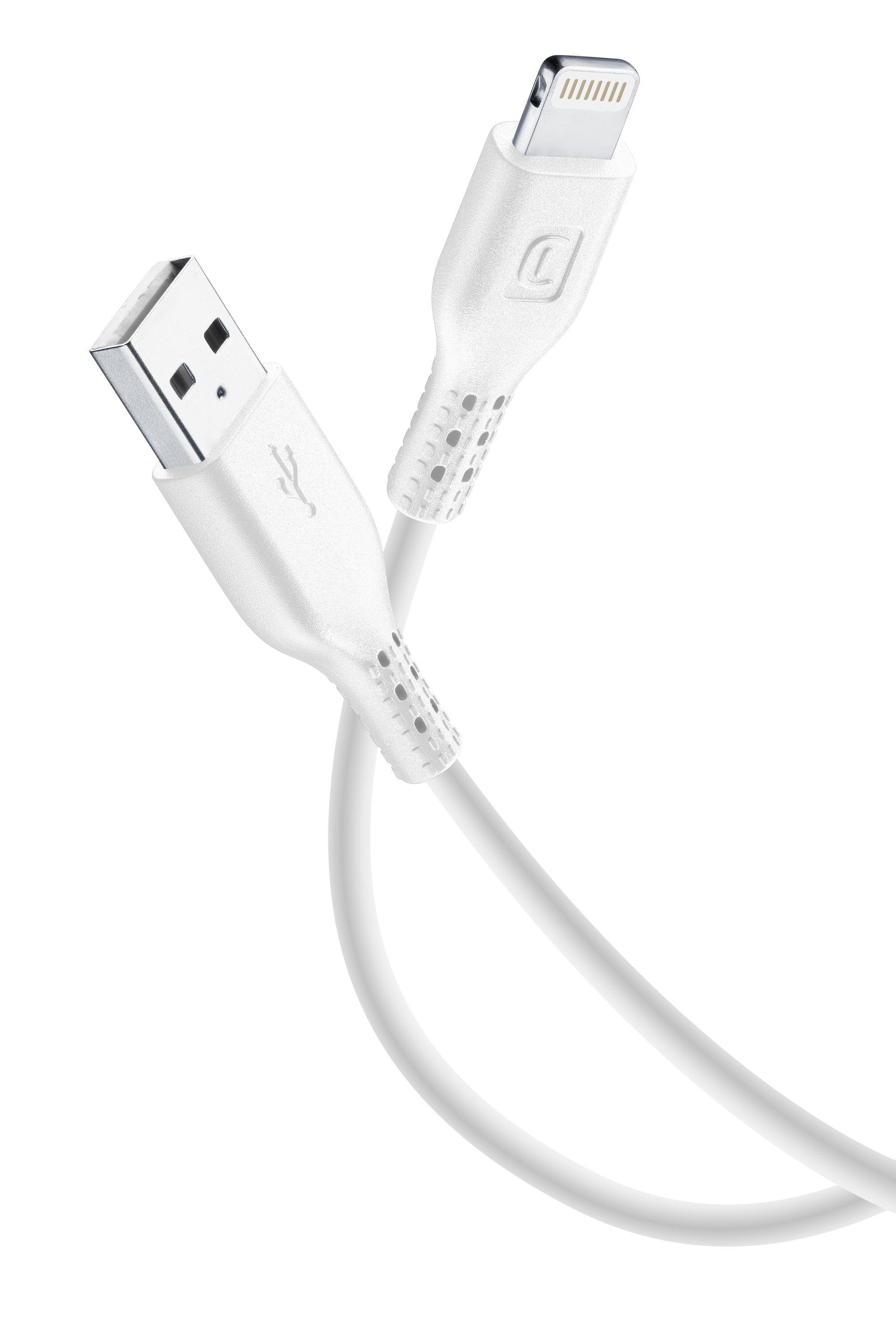 Power Data Cable 3 m USB-A/ Lightning White