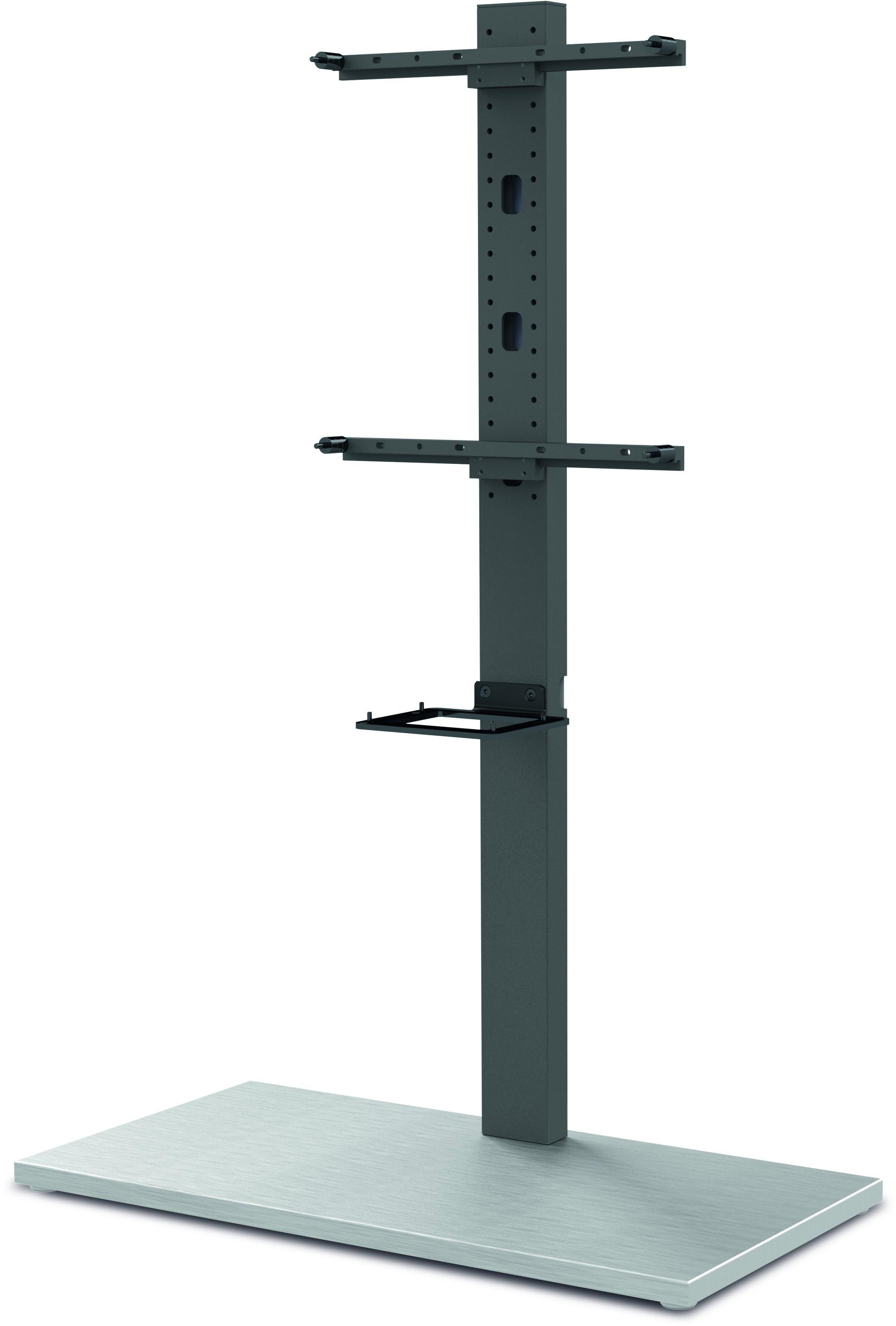 MONITORLINE UHD + SONATA 1, edelstahl Standfuß