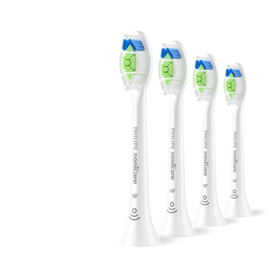 HX6064/87 Sonicare Optimal White, 4er-Pack, Weiß Aufsteckbürsten