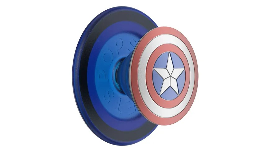 PopGrip MagSafe Enamel Captain America inkl. zusätzlichem Magnetring