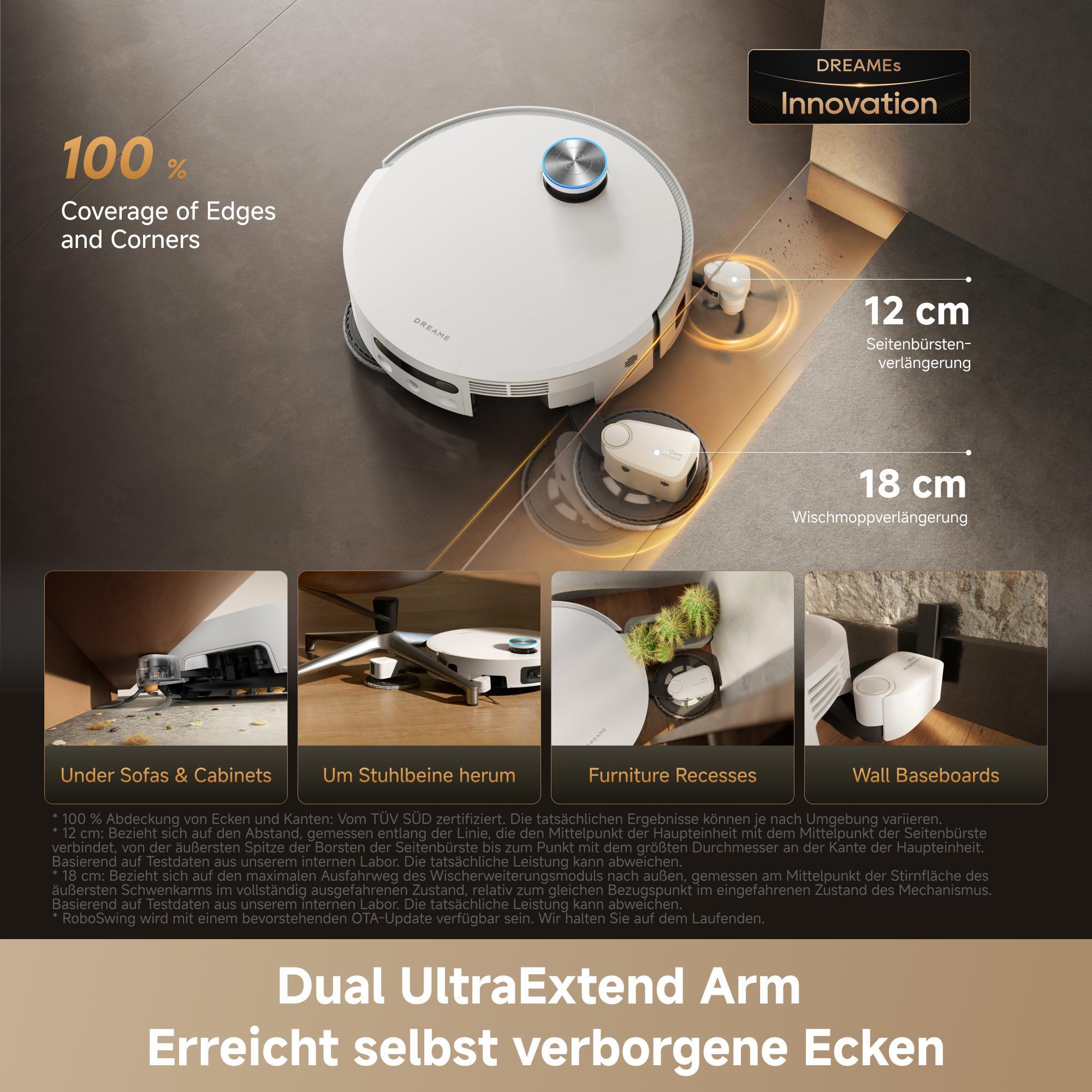 X60 Pro UC white Saugroboter mit Wischfunktion
