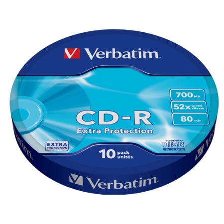 CD-R 700MB 52x 10er Wrap CD-Rohling