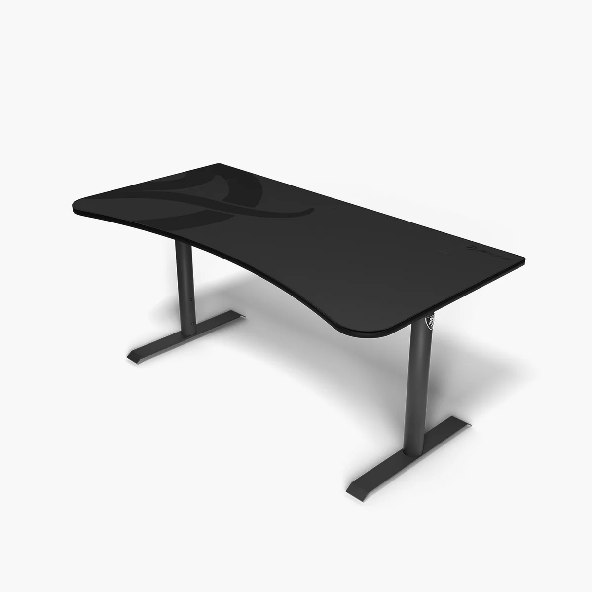Arena Gunmetal Gaming-Tisch, 160 x 82 x 71-81 cm