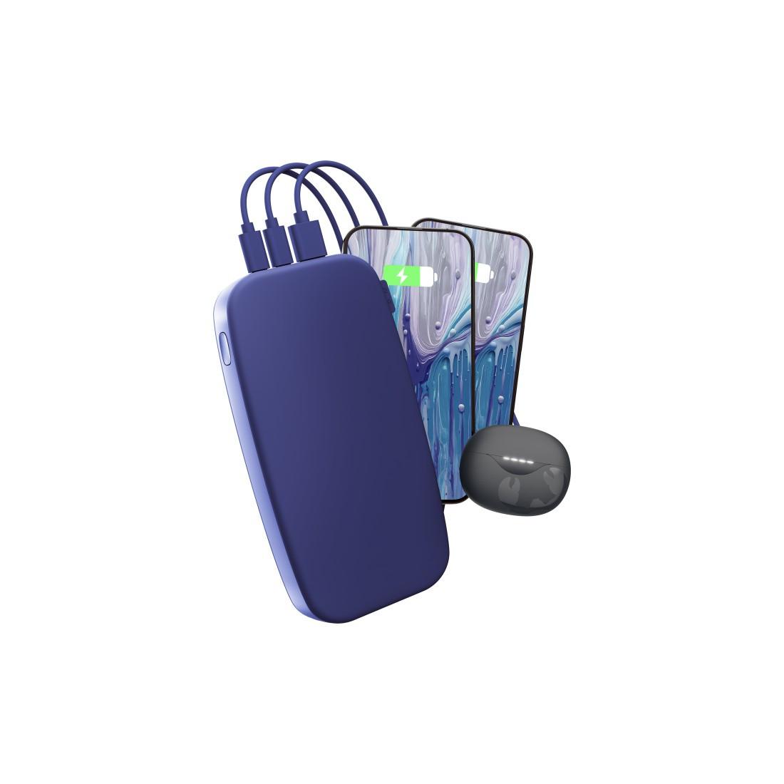 Powerbank 27000mAh USB-C, Ultra Fast Charge, 65W PD, True Blue (00231836)