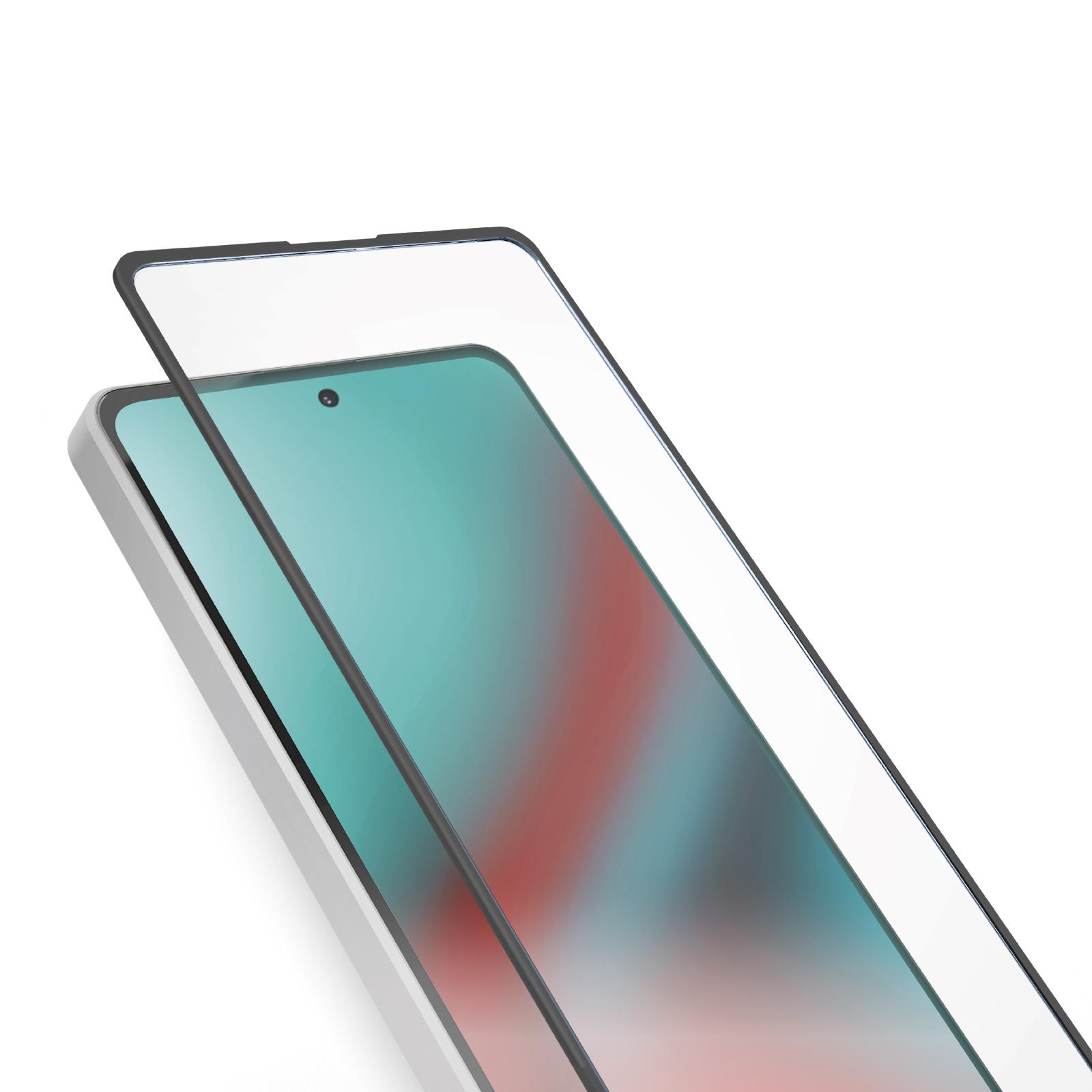 Glas Displayschutz Full Cover für Xiaomi Redmi Note 13 5G, Schwarz