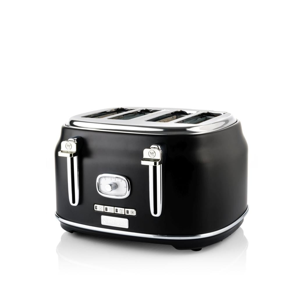 WKTT809RD Retro schwarz Toaster