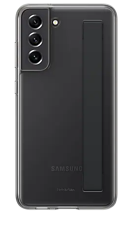 EF-XG990 Slim Strap Cover Galaxy S21 FE, schwarz Handyhülle