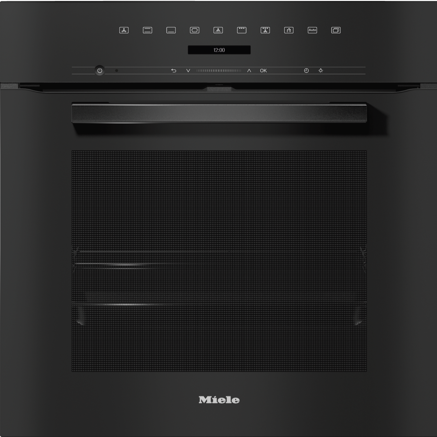 Einbaubackofen H 7260 BP Obsidianschwarz