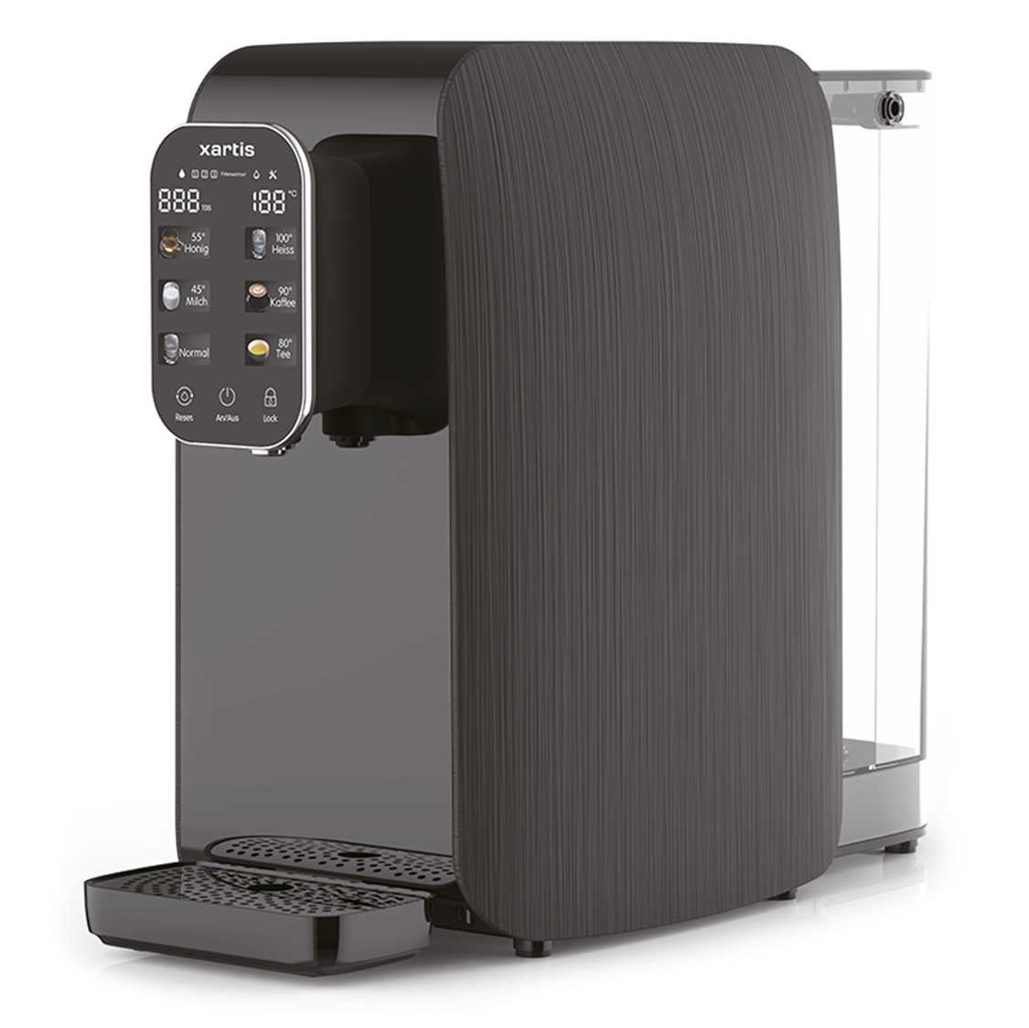 Auftisch Osmoseanlage mit integriertem Durchlauferhitzer (XO-AO 9010)