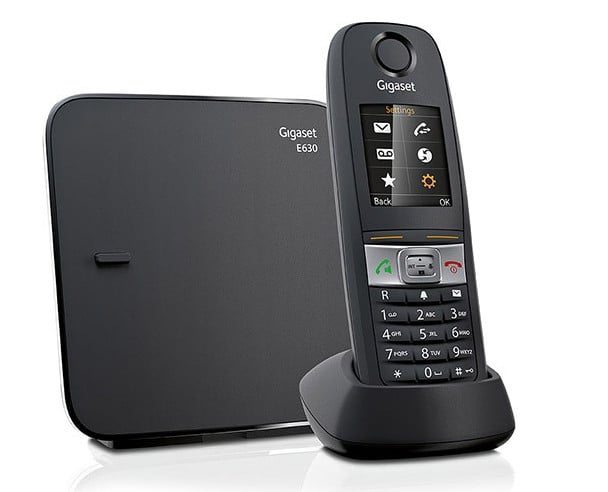 E630 Anthrazit Schnurloses Telefon