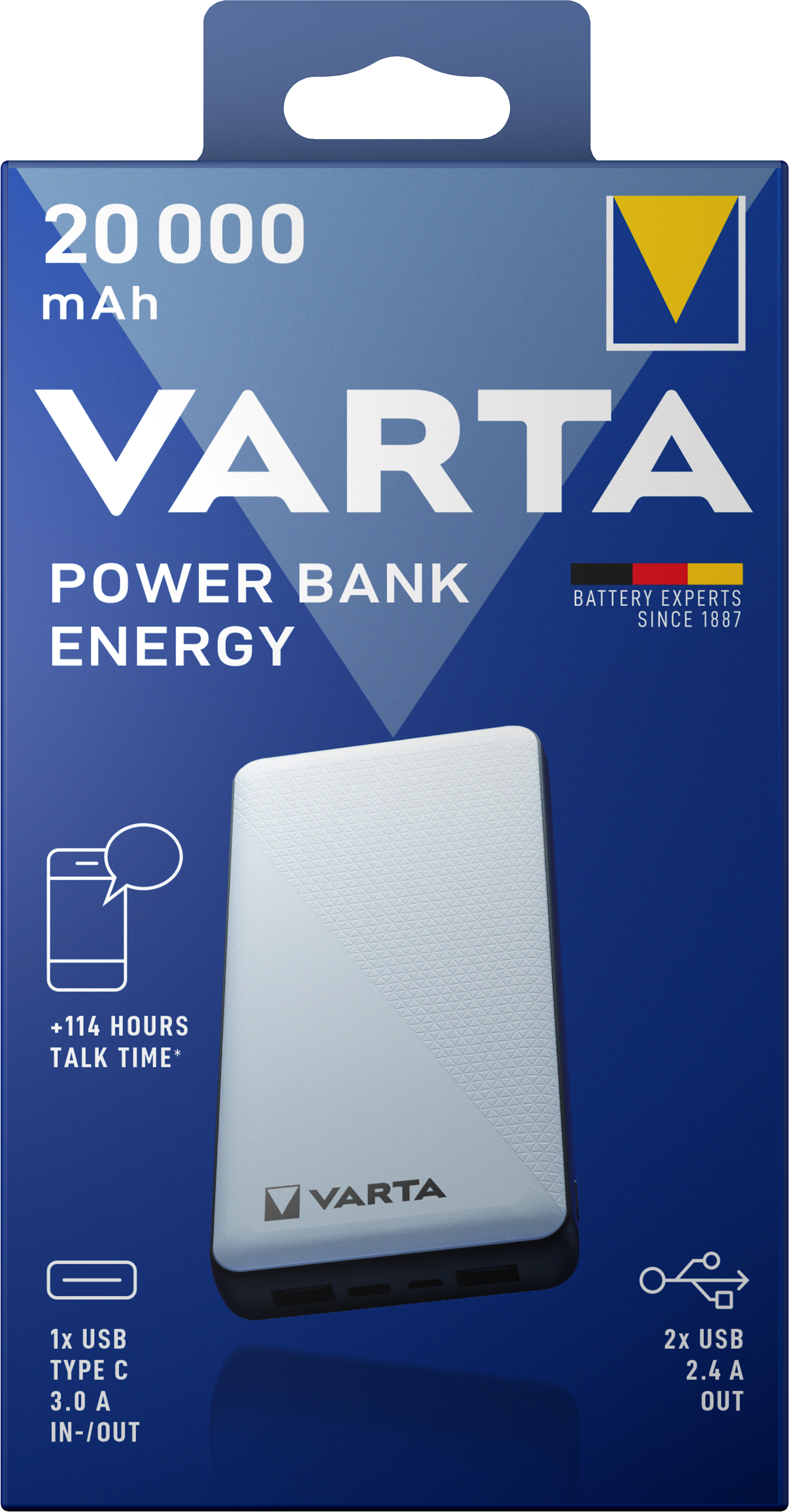 Energy 20.000-mAh Powerbank