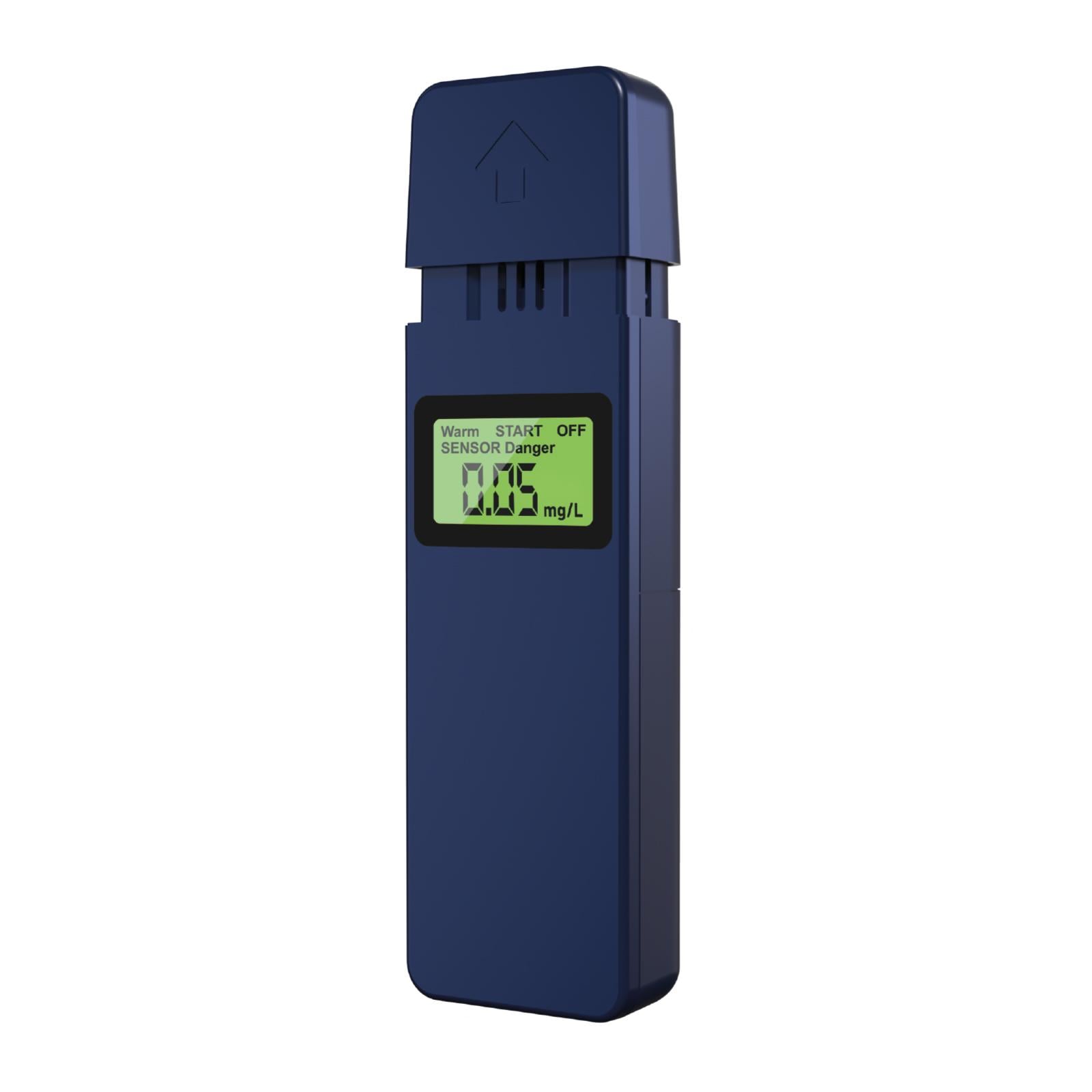Tragbarer Alkoholtester mit HD-LCD-Display, Farbanzeige und Anwendungs-Zähler