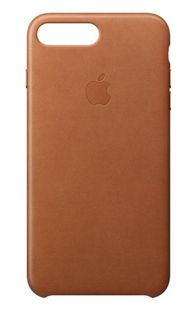 iPhone 8 Plus / 7 Plus Leder Case – Sattelbraun