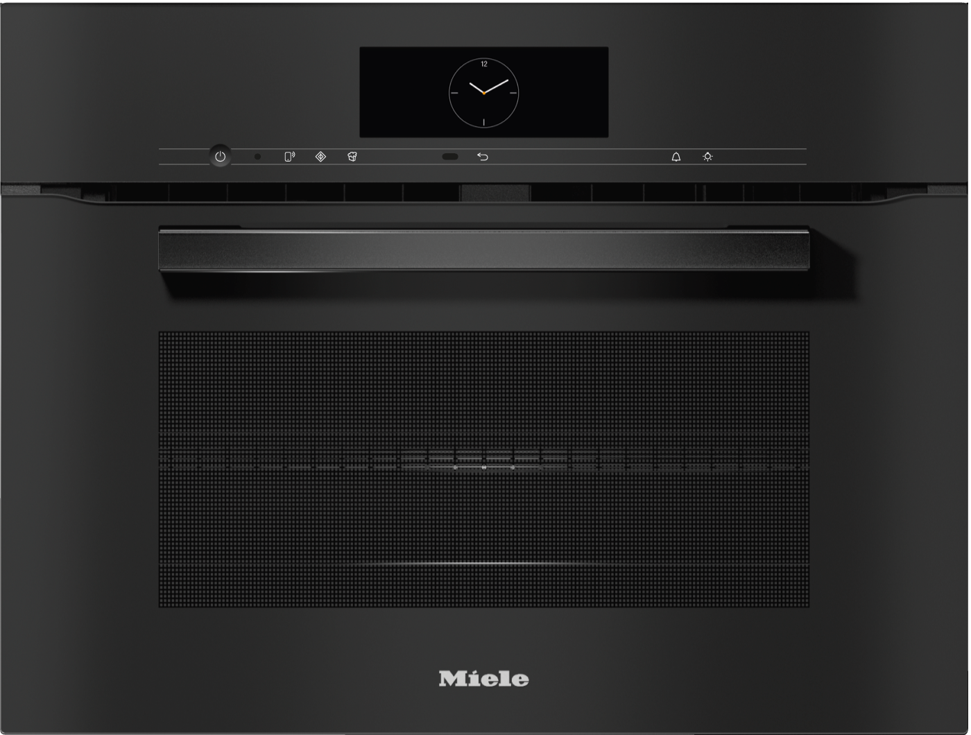 H 7840 BM Obsidianschwarz Einbaubackofen