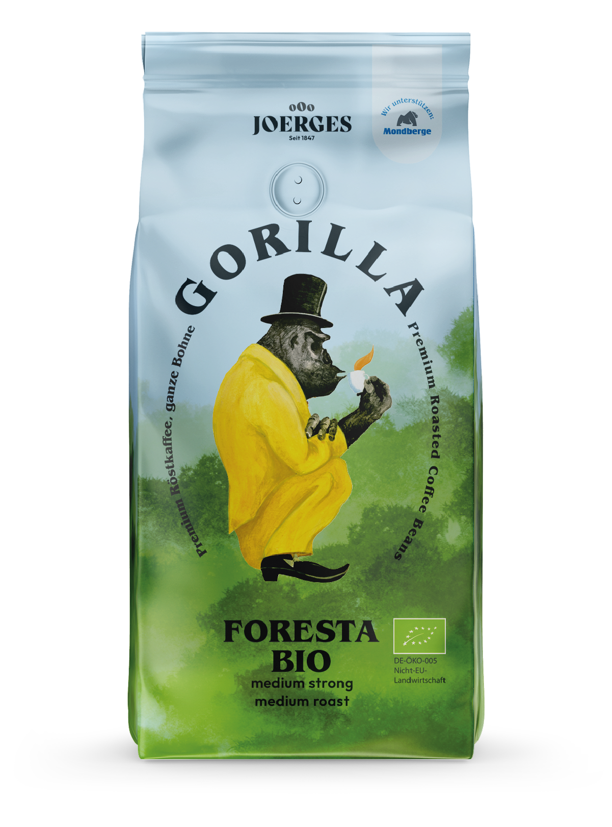 Gorilla Foresta Bio 1000g Kaffee