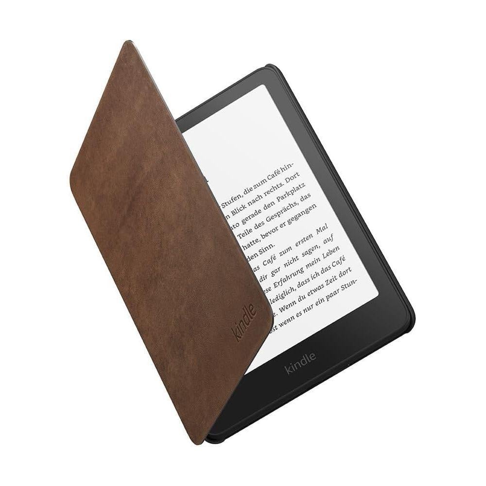 Wasserdichte Hülle für Amazon Kindle Paperwhite und Amazon Kindle Colorsoft, Wallnuss
