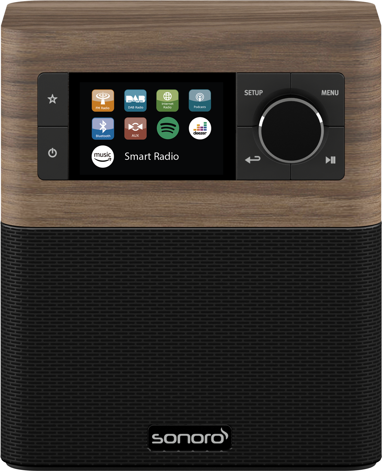 STREAM walnuss schwarz DAB+ Internetradio