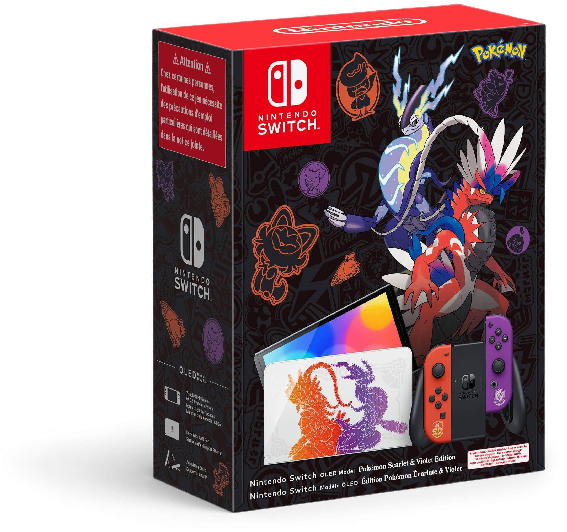 Switch (OLED-Modell) Pokémon Karmesin & Purpur-Edition