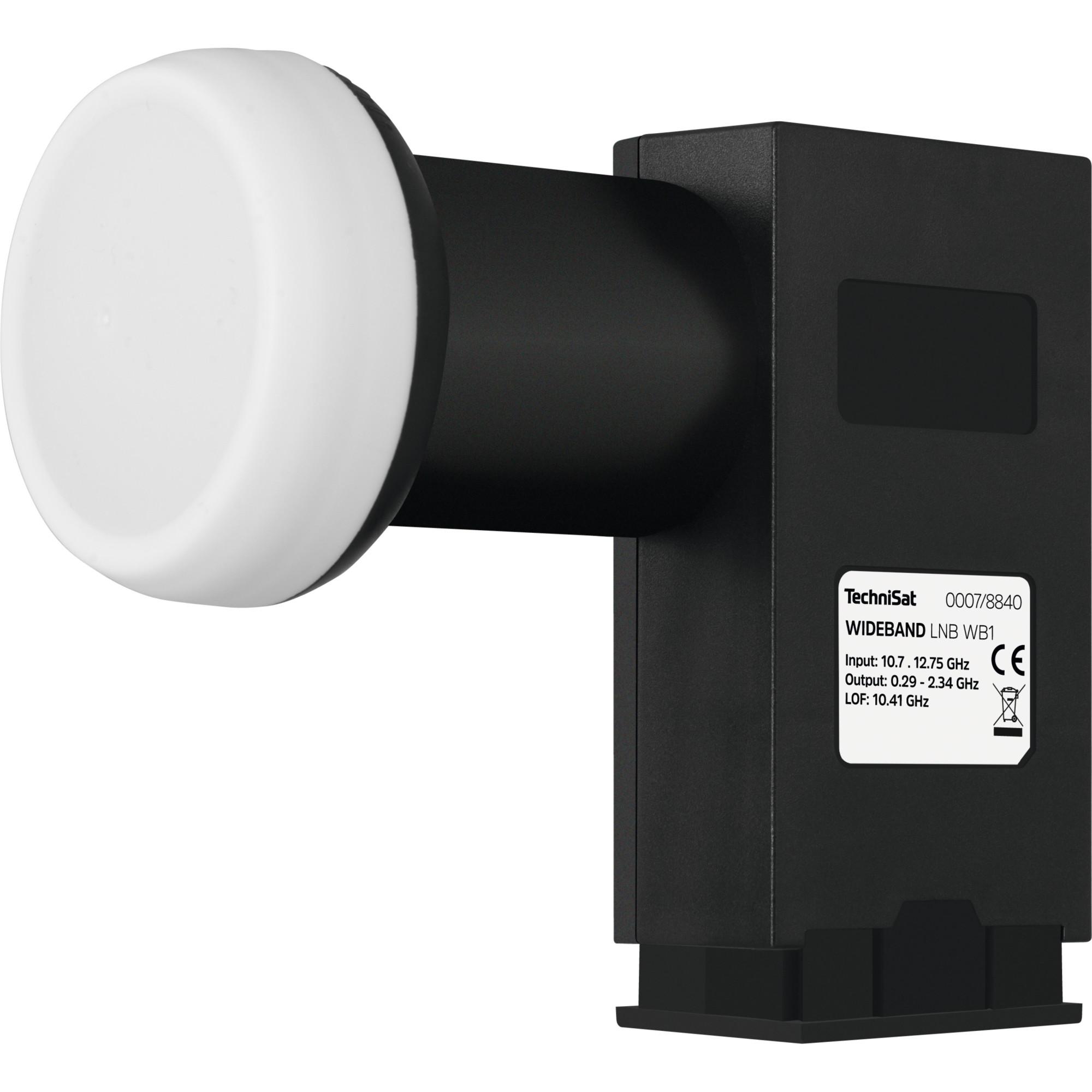 WIDEBAND-LNB WB1, 40 mm, schwarz