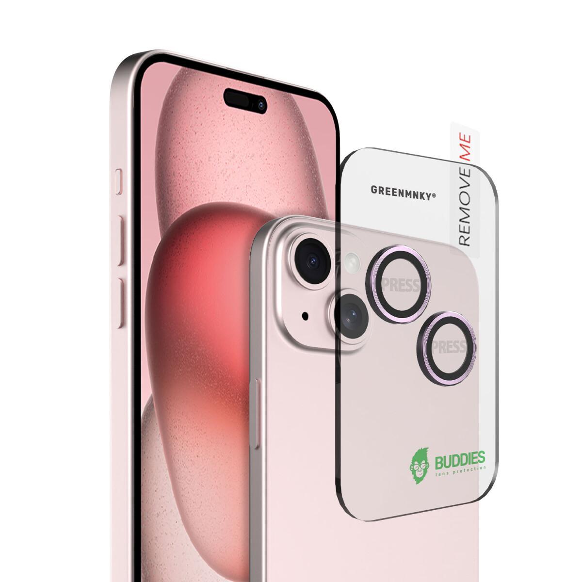 BUDDIES für iPhone 15/15 Plus, Pink