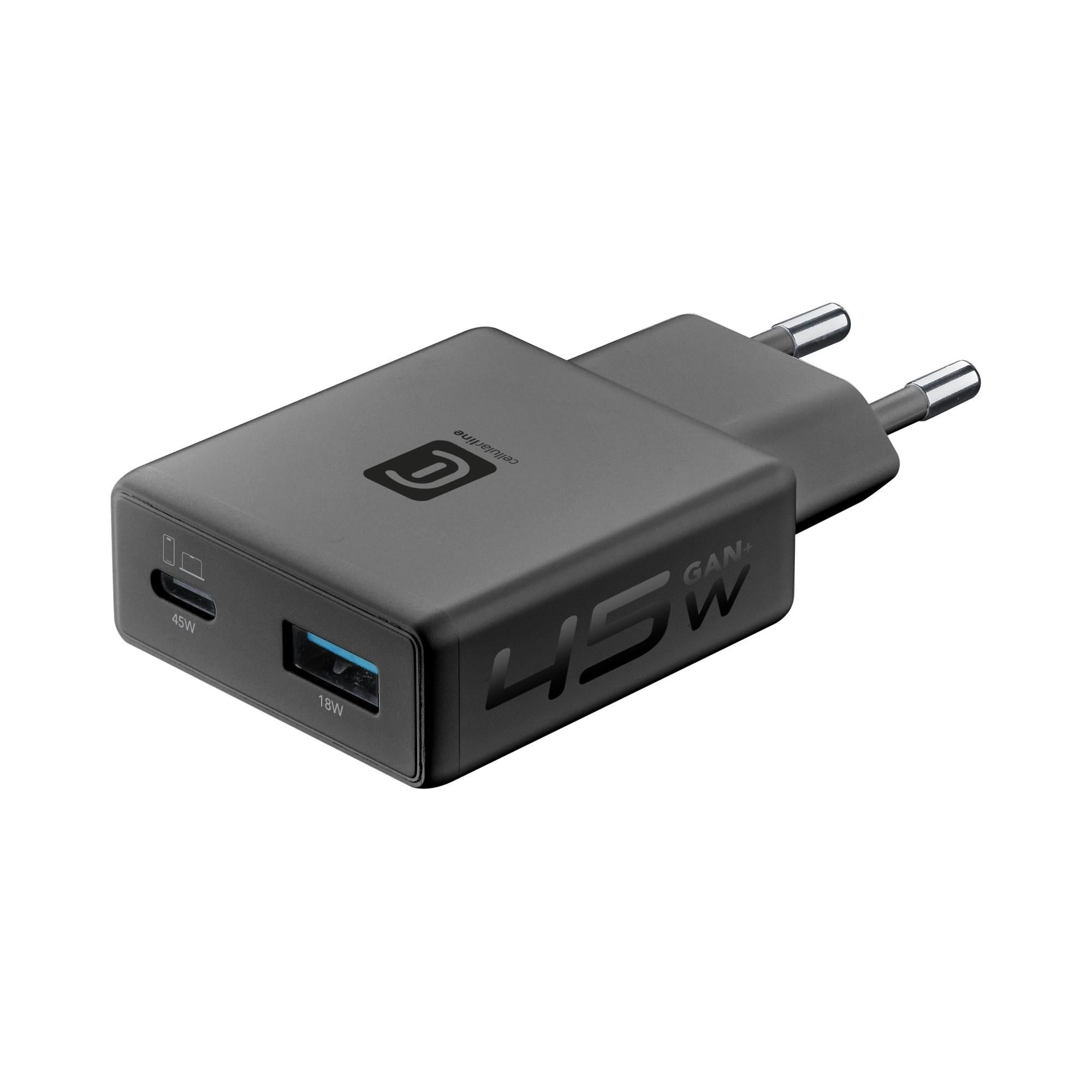 Duo Power Lite Travel Charger 45W Black (61440)