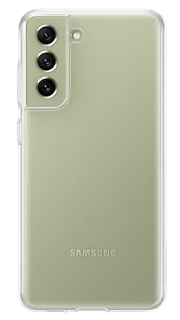 EF-QG990 Premium Clear Cover für S21 FE, Transparent Handyhülle