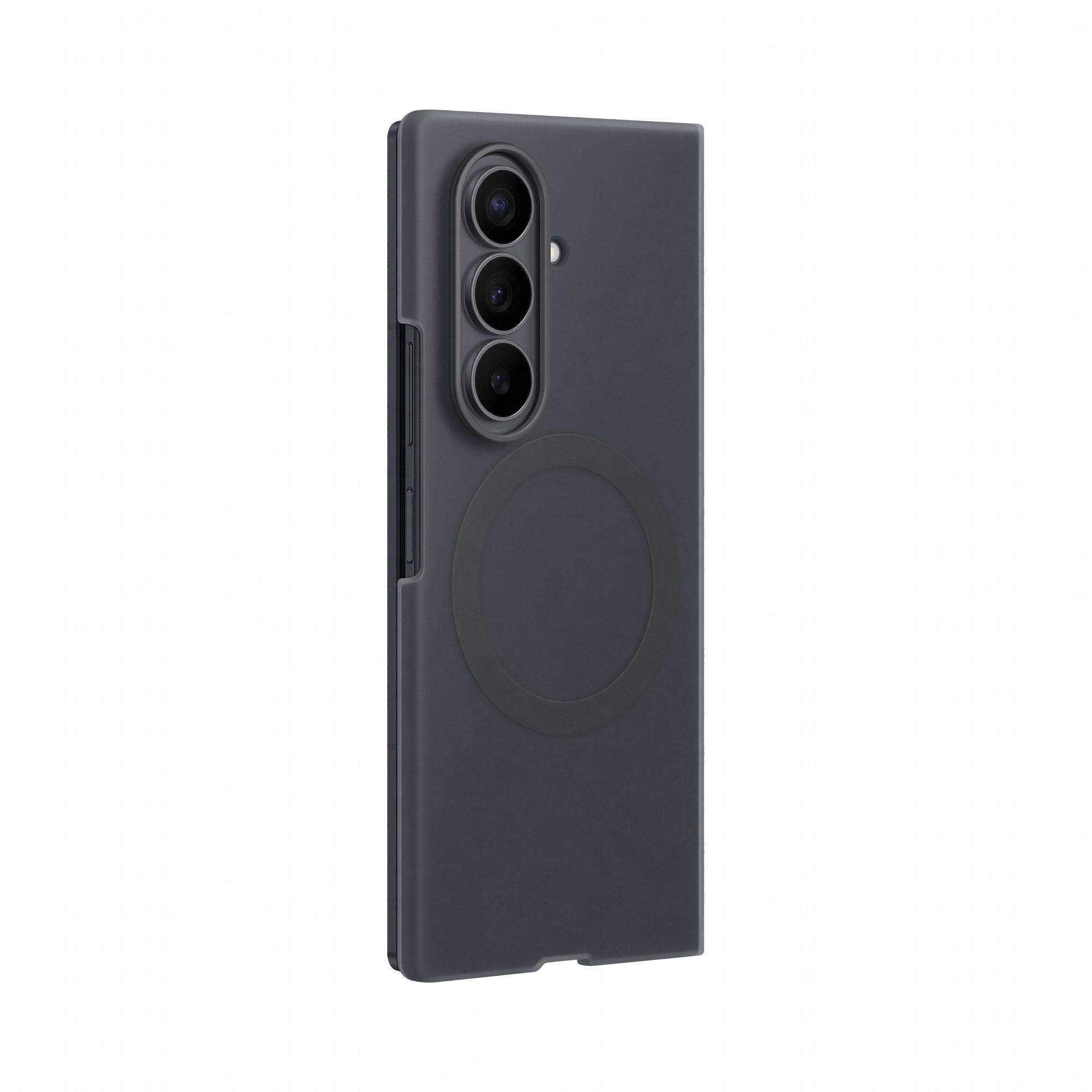 Silicone Magnet Case für Galaxy Fold8 Ultra Black