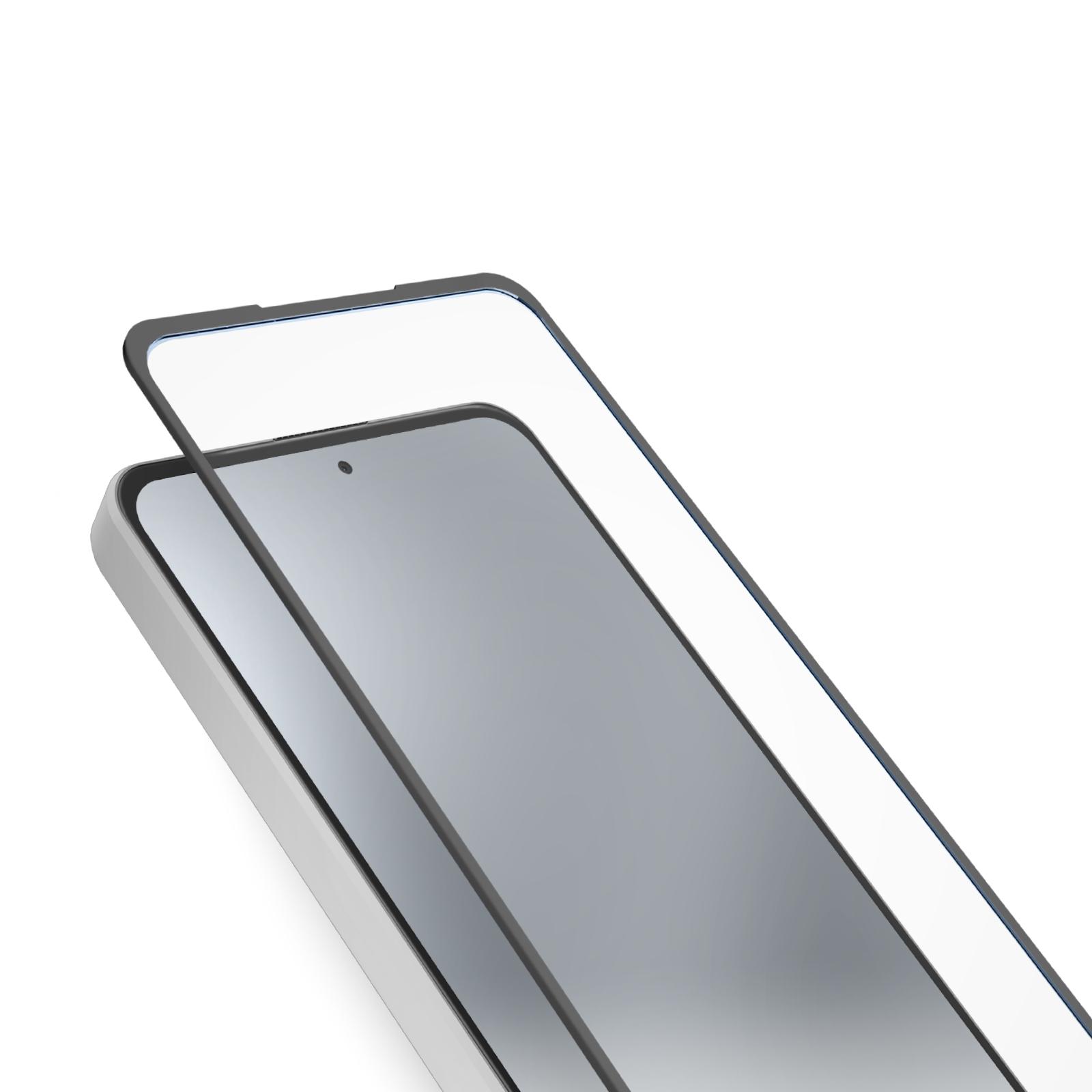 Glas Displayschutz Full Cover für Xiaomi 14T/14T Pro, Schwarz