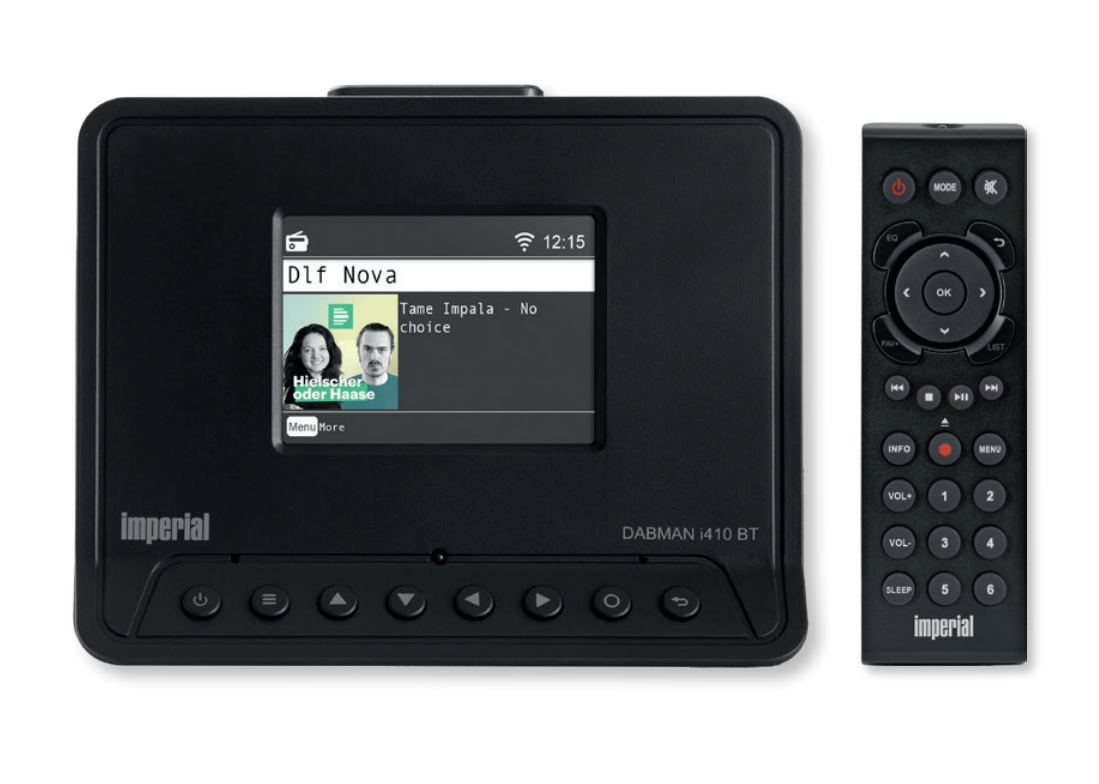 DAB+ Internetradio DABMAN i410 BT