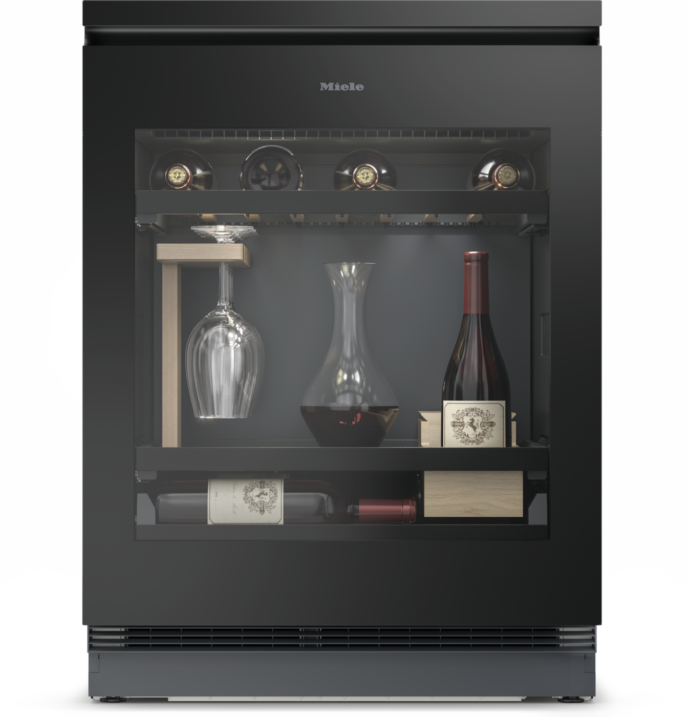 KWTUS 7055 F obsw Unterbau-Weintemperierschrank