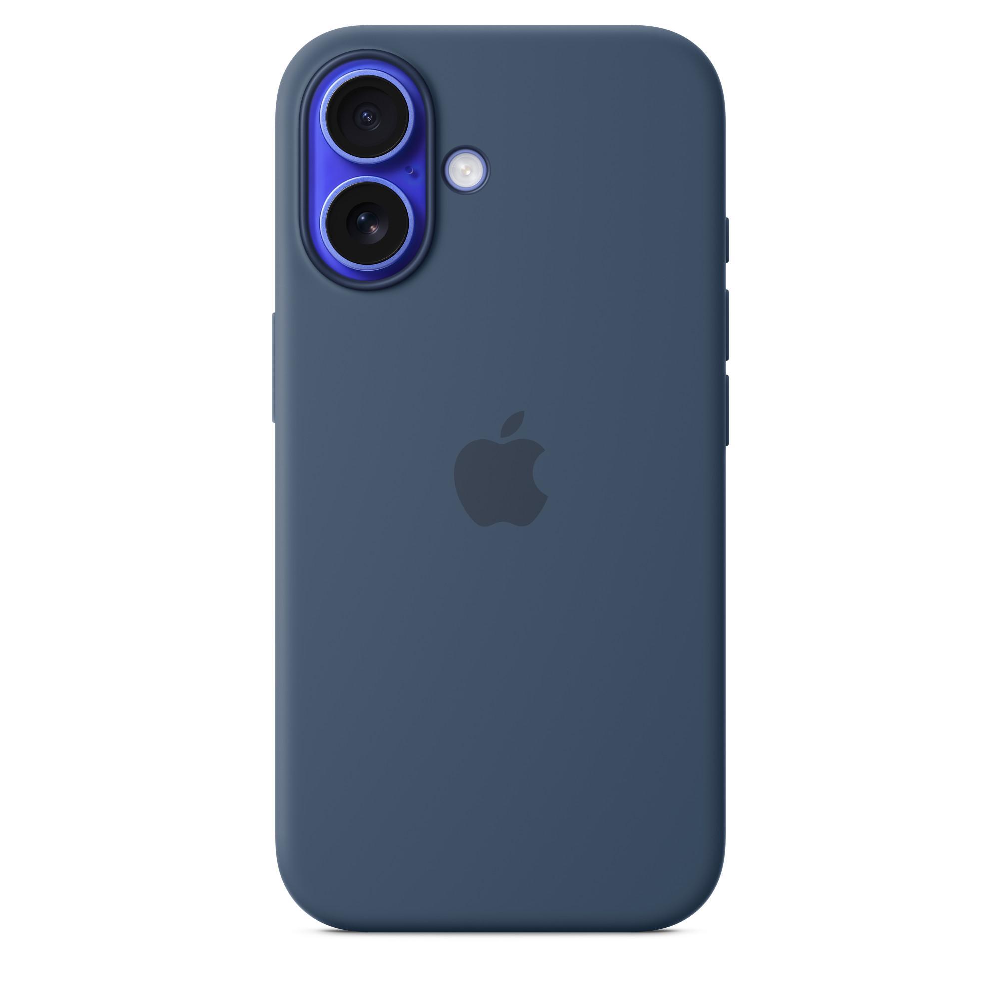 iPhone 16 Silikon Case mit MagSafe - Denim